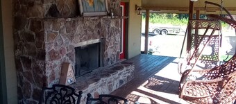 Cozy private cabin on 10 acres with 300+ feet of water front. Pet friendly.