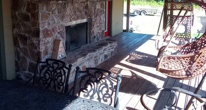 Cozy private cabin on 10 acres with 300+ feet of water front. Pet friendly.