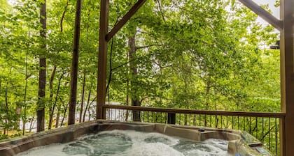 Ultimate Entertainment Lakefront Cabin w/ Theater & Game Room!
