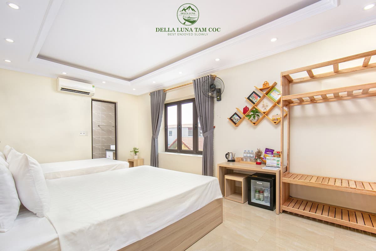 Kamar Double Keluarga, Beberapa Tempat Tidur | Minibar, kedap suara, Wi-Fi gratis, dan seprai linen