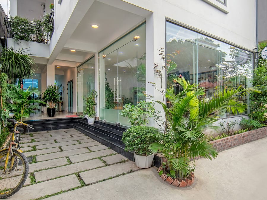 Fachada de la propiedad