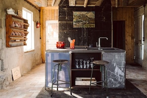 Interior - Holiday Home 'Projektraum Obst und Sterne' with Private Terrace (Rensow)