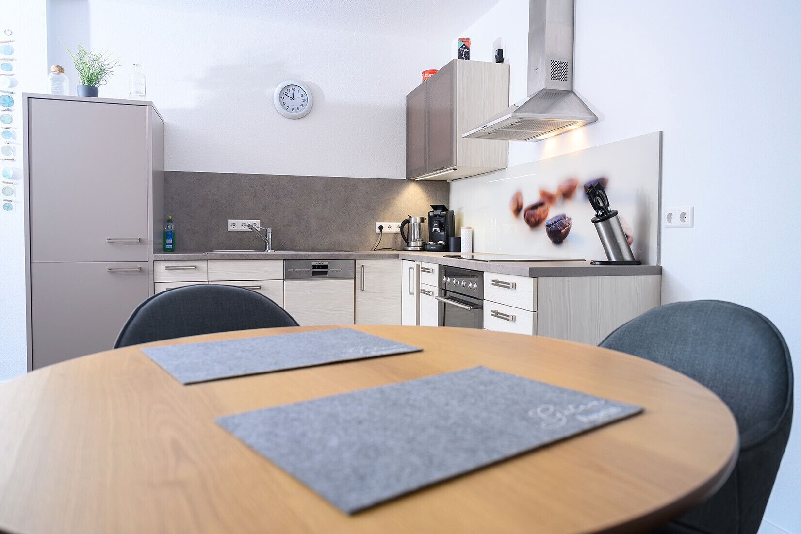 Kjøleskap, ovn, kokeplater og oppvaskmaskin