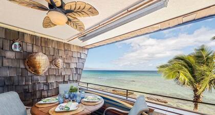 Updated BeachFront 2BD w AC Pool - Kulakane 310
