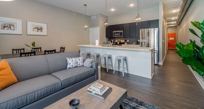 Des Moines Beautiful 2BD 2BA Downtown Apartment