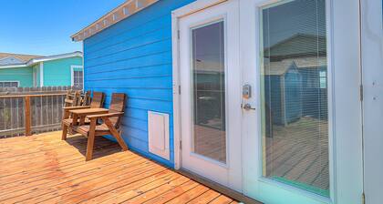Dog-friendly home by the bay with porch, deck & fenced yard