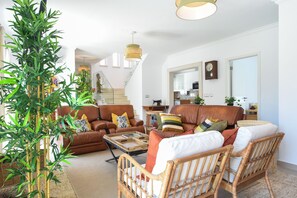 TV connectée, cheminée