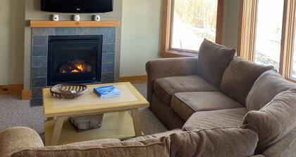 Jay Peak ski on-ski-off condo in the newest buildings directly on the mountain.