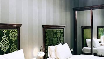 Standard Double Room Single Use | Desk, blackout drapes, soundproofing, iron/ironing board