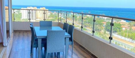 Apartment, 4 Bedrooms | Balcony view