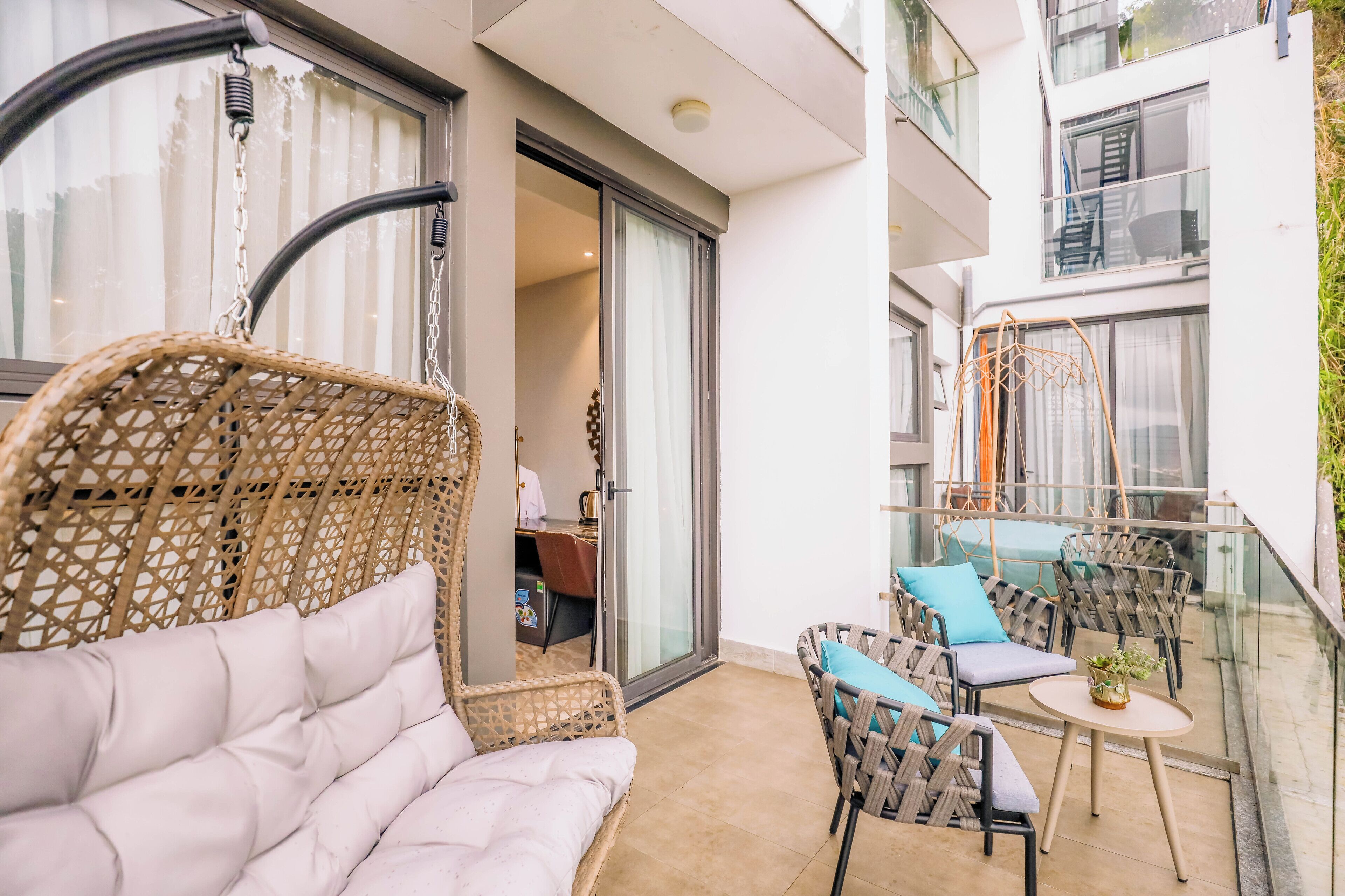 Romantisk dobbeltrom | Terrasse/patio