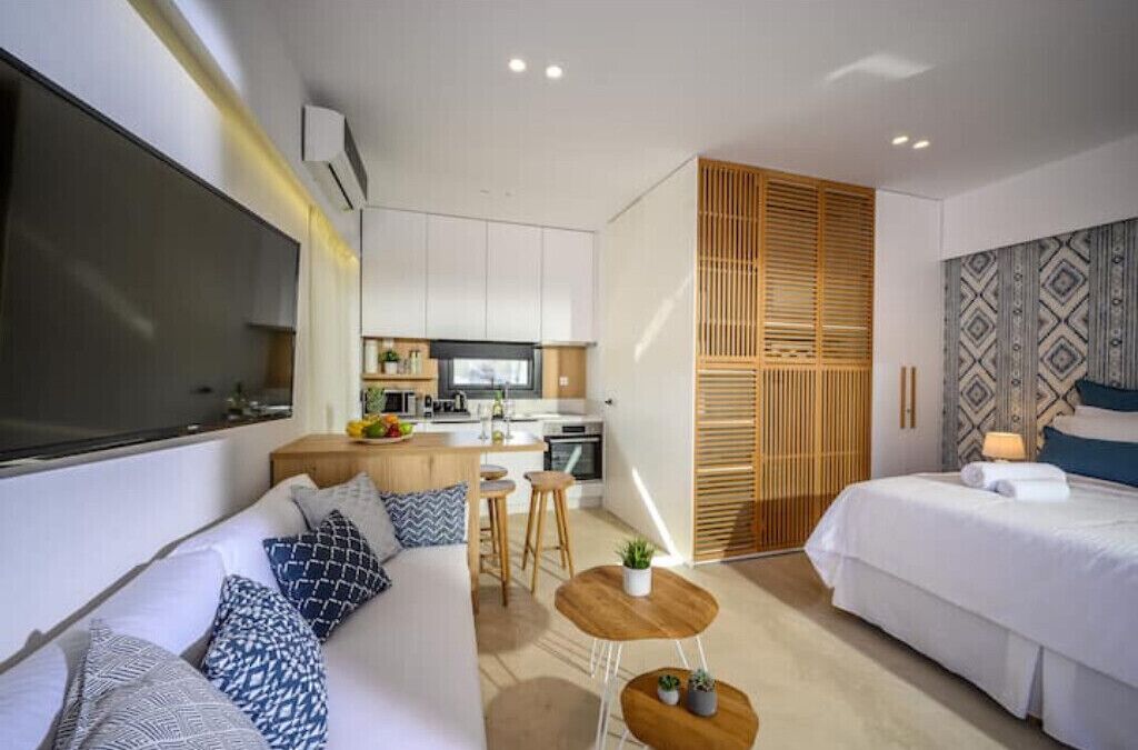 1 soverom, strykejern/-brett, wi-fi og sengetøy