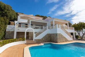 Pool - Villa '49 Son Bou Sunset' with Sea View, Wi-Fi and Air Conditioning (MENORCA)