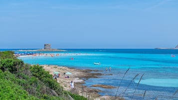 Una spiaggia nelle vicinanze