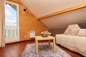 تلفزيون، مدفأة، مشغل دي في دي