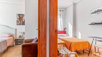 2 chambres, Wi-Fi gratuit, draps fournis