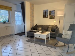 TV, ping pong, books