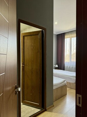 Standard Double or Twin Room | Desk, blackout drapes, free WiFi, bed sheets