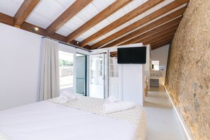 Premium-Apartment, 1 Schlafzimmer, Terrasse, Gartenblick