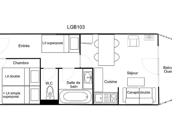 Plan d’étage