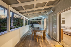 Outdoor dining
