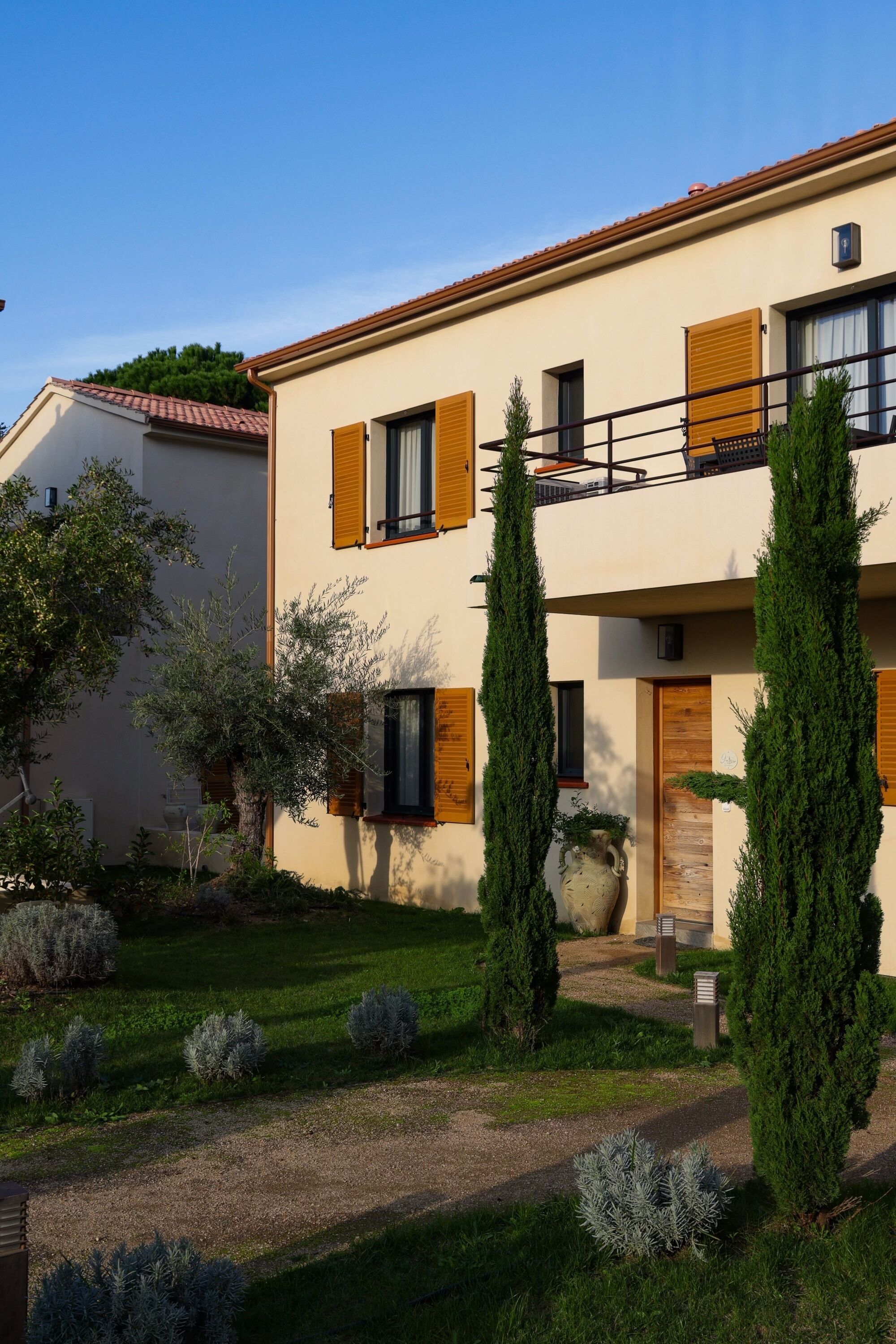 Appartamento, 1 camera da letto, balcone, vista giardino | Vista dalla camera