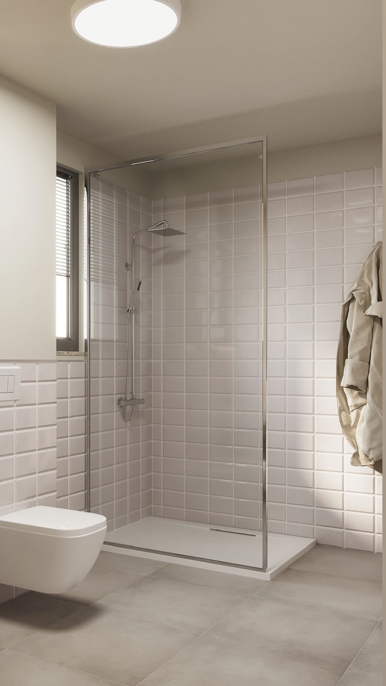 Apartment, 3 Schlafzimmer, Terrasse, Gartenblick | Badezimmer | Regendusche, Haartrockner, Handtücher, Seife