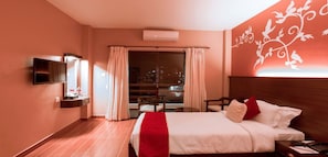 ห้องดับเบิล | ห้องเก็บเสียง, Wi-Fi ฟรี, ผ้าปูที่นอน