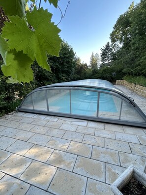 Indoor pool, outdoor pool