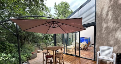 Family House, with swimming pool, near gap center & close to mountain activities