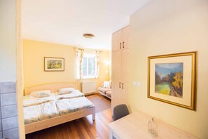 1 Schlafzimmer, Internetzugang, Bettwäsche