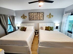 3 bedrooms, iron/ironing board, travel crib, free WiFi