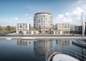 Fassade der Unterkunft