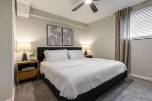 2 quartos, Wi-Fi de cortesia, roupa de cama