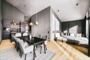 Deluxe Suite, 2 Bedrooms | Living area - TRIFORÊT alpin.resort  (Hinterstoder)