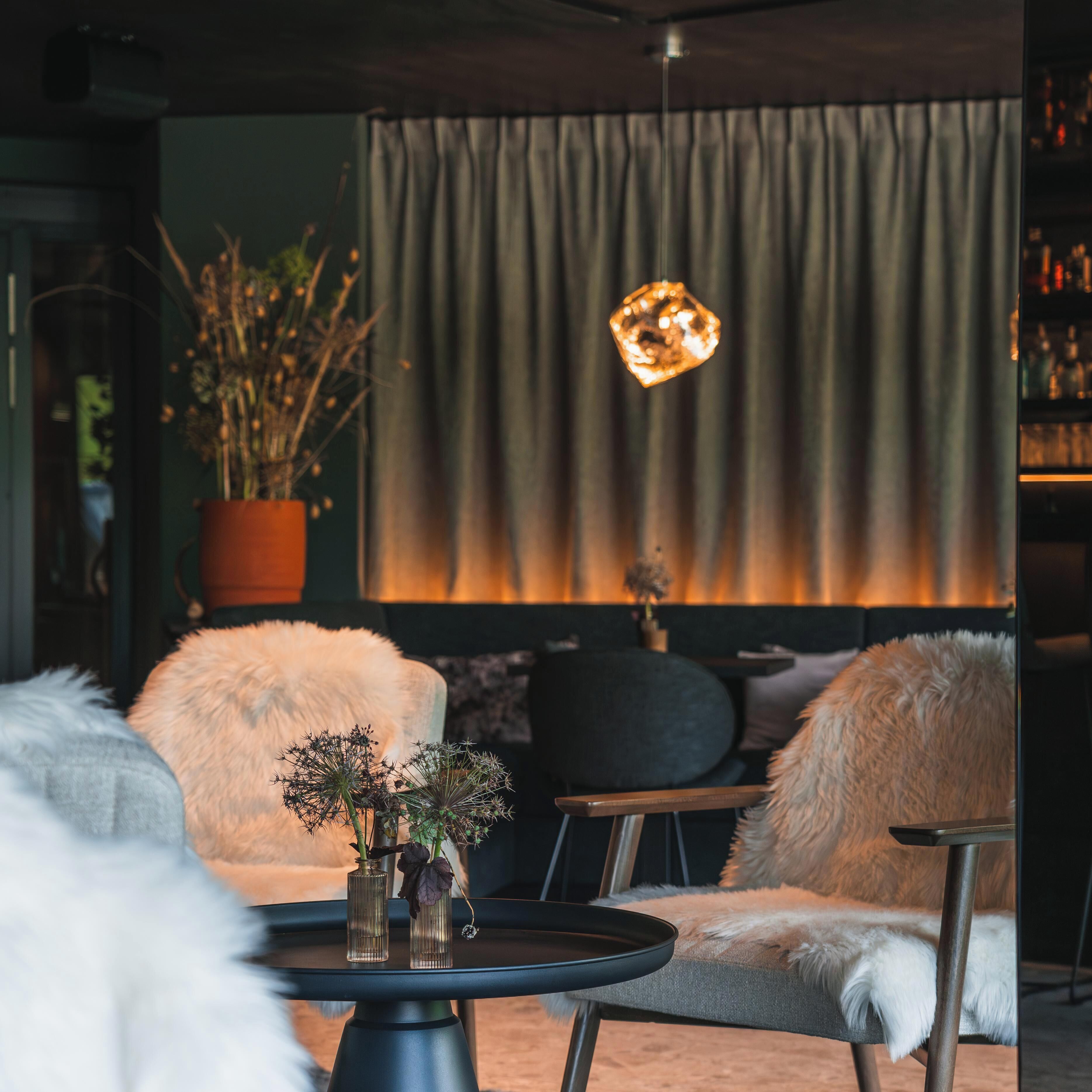 Sitteområde i lobbyen