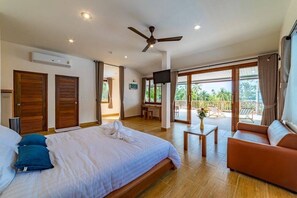 Living area - Le Grand bleu Hotel (Ko Pha-ngan)