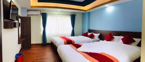 Wifi gratis y ropa de cama