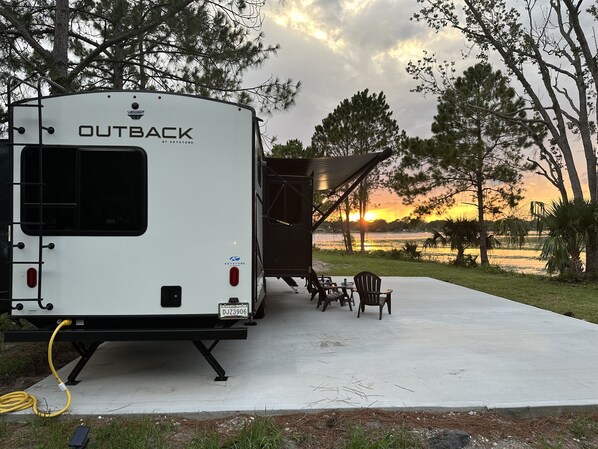 Overnatningsstedets område