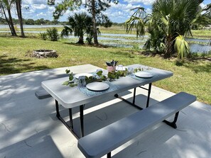 Udendørs spisemuligheder