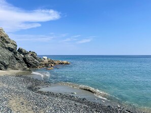 Tæt på stranden