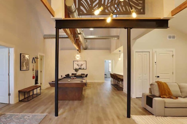 View of apartment from entry way