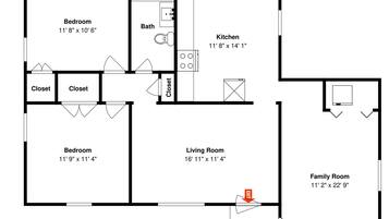 บ้านพัก (2 Bedrooms) | สิ่งอำนวยความสะดวกในที่พัก