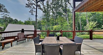 Smoky Poolside Chalet