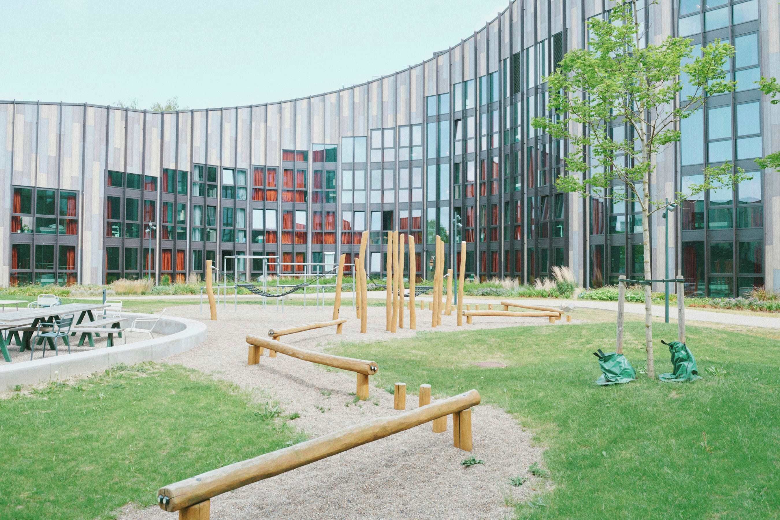 Overnatningsstedets område