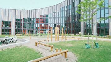 Overnatningsstedets område