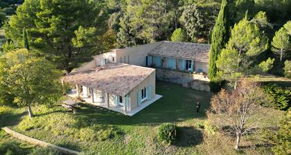 Romantic villa at the heart of Provence with olive grove and swimming pool