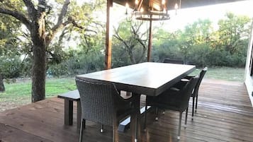 Udendørs spisemuligheder