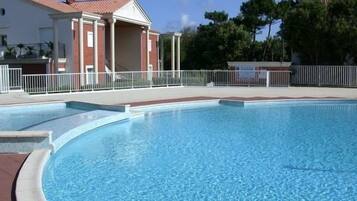 Una piscina climatizada