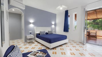 Doppia Deluxe, 1 camera da letto, non fumatori, balcone | 1 camera, biancheria in cotone egiziano